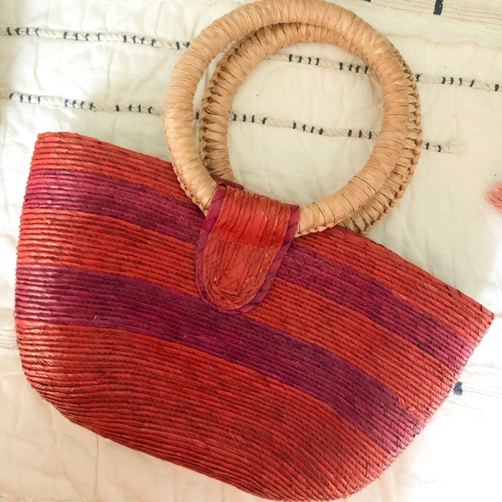 Colorful Woven Purse